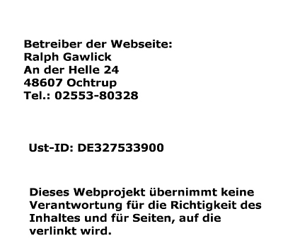 nikolausgedichte.info Impressum